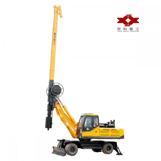 High quality 20m wheeled pile driver machinery