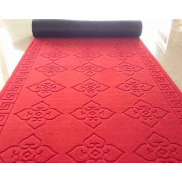 Wholesale embossed customized size nonslip polyester mats