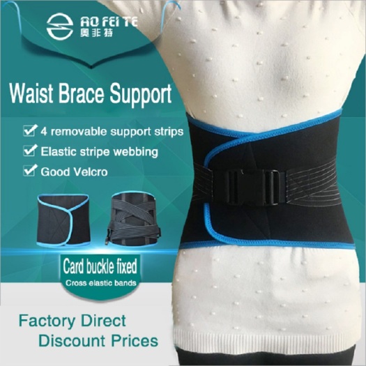 Waist supporter women from spandex double belt