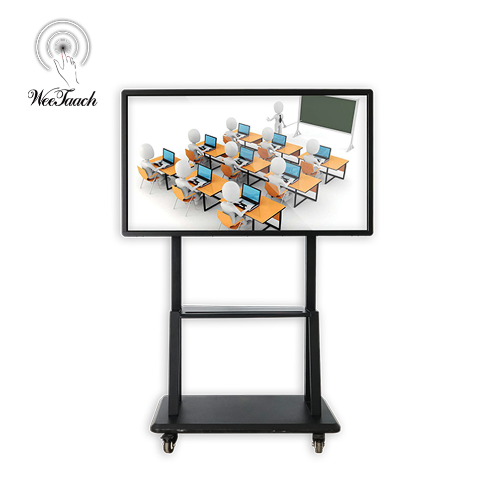 55 inches interactive whiteboard with mobile stand