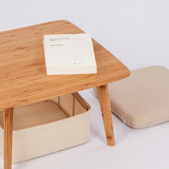 Modern Bamboo Living Room Tea Table