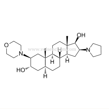 CAS 119302-20-4,(2b,3a,5a,16b,17b)-2-(4-Morpholinyl)-16-(1-pyrrolidinyl)androstane-3,17-diol[ Intermediate Rocuronium Bromide]