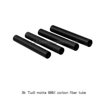 3K Twill matte 30x28x1000mm 100% carbon fiber tubes