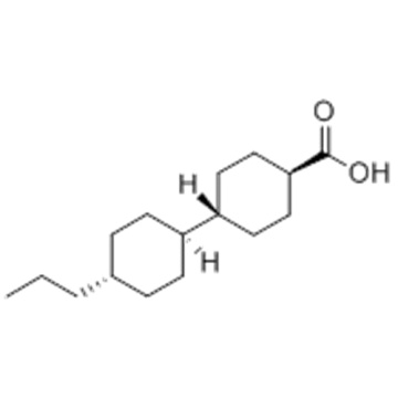 trans-4'-Propyl-(1,1'-bicyclohexyl)-4-carboxylic acid CAS 65355-32-0