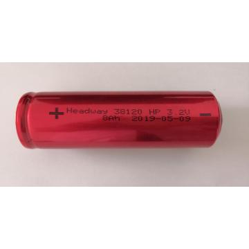 Rechargeable 8Ah 3.2V LiFePO4 Battery Cell Lithium Battery