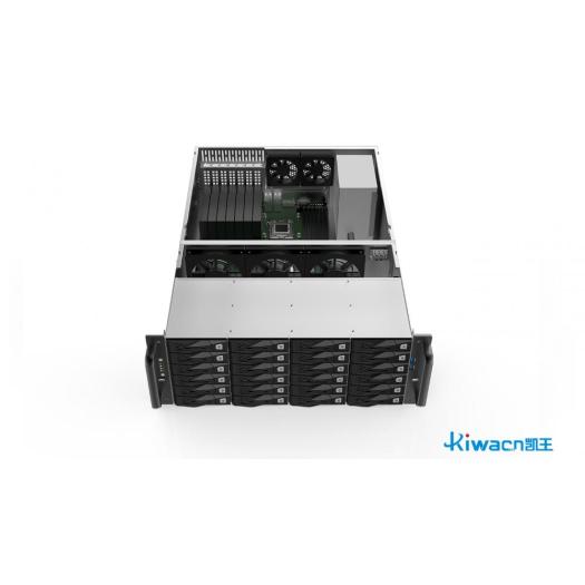 2U artificial intelligence sharing and storage server chassis