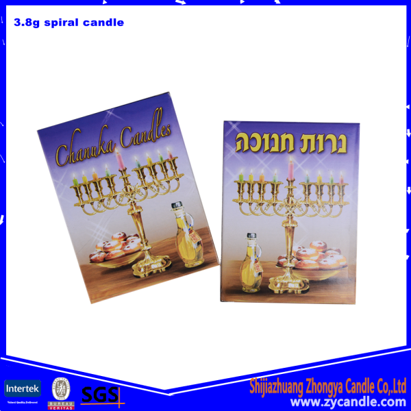 Israel Small Box 3.8G Jewish Candle