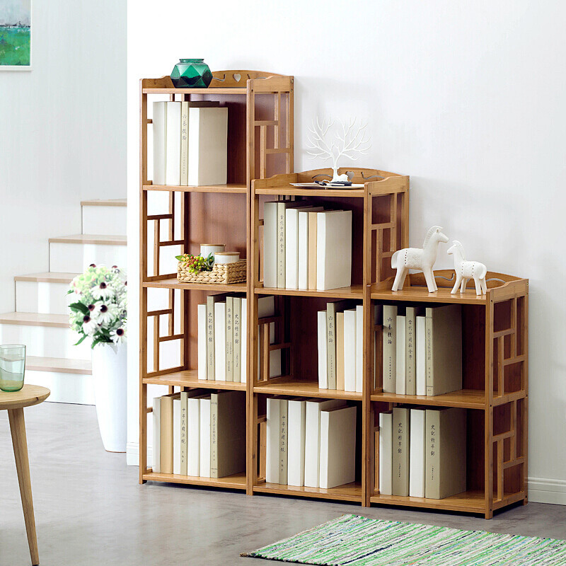 Multi Storey Bamboo Book Shelf