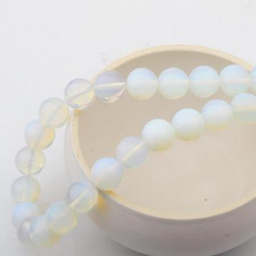 14MM Loose natural Gemstone Opalite Round Beads for Making jewelry