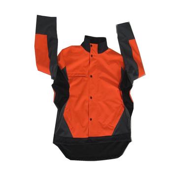 Orange mens outdoor windproof softshell jacket