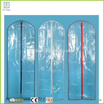 Hanging Garment Dress Storage Bag Suit Storage Clear PVC Bag