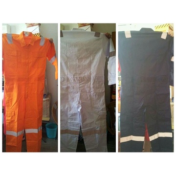 OEM Cotton Nylon FR Coverall with Reflective Tape