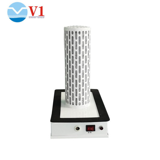 Air duct germicidal lamp safety with CE