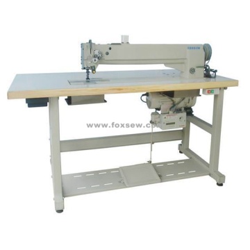 Long Arm Double Needle Compound Feed Heavy Duty Sewing Machine