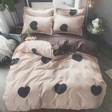 polyester and printed bedding set
