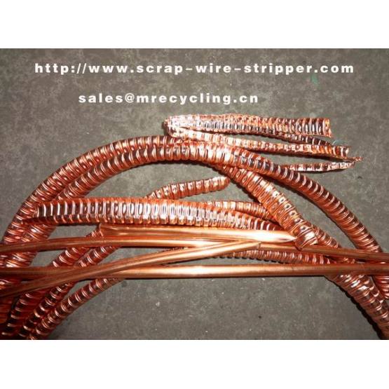 used copper wire stripping machine