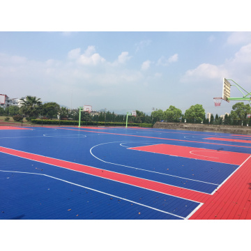 PP basketball court tiles interlocking sports flooring