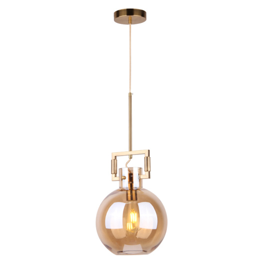 Nordic vintage glass ball bulb shade pendant lamp