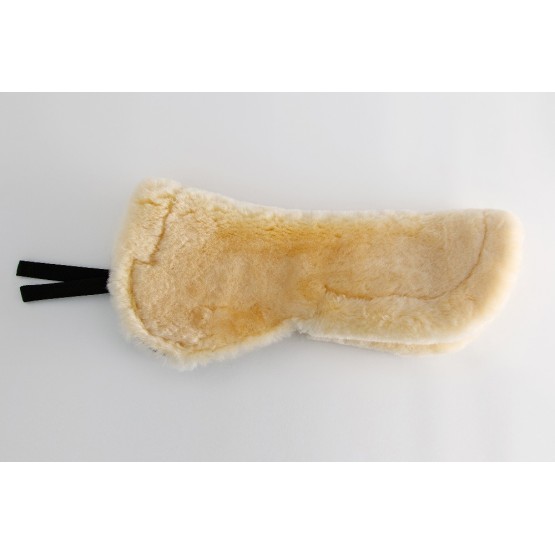 Sheepskin horse saddle pad