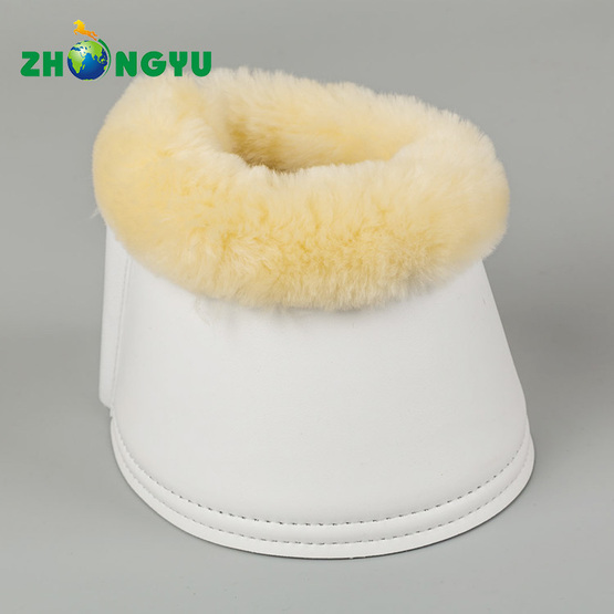 Sheepskin Bell Boots Horse Protections