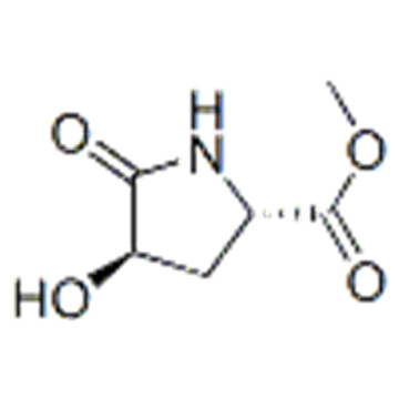 Proline, 4-hydroxy-5-oxo-, methyl ester, trans- (9CI) CAS 180321-18-0