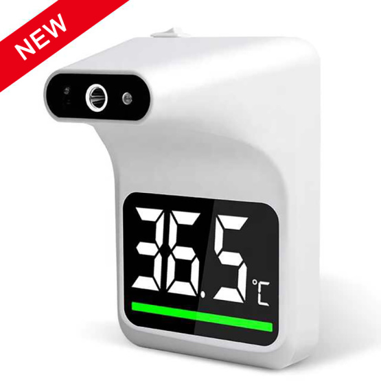 Wholesale Price Automatic Scanner Wall Mounted Digital Thermometer with Digital LCD display