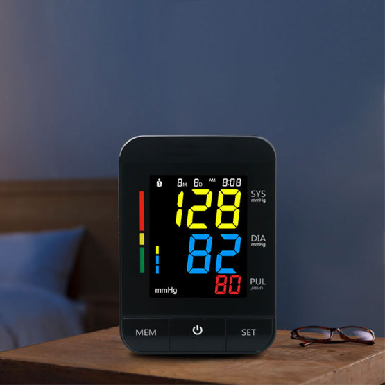 Bluetooth LCD Machine Upper Arm Blood Pressure Monitor