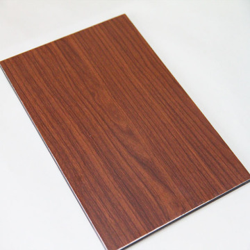Wood grain aluminum composite panel acp panels