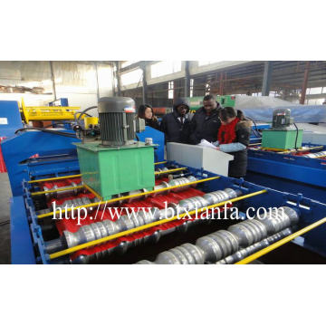 Africa Type Trapezoild Panel Rolling Forming Machine