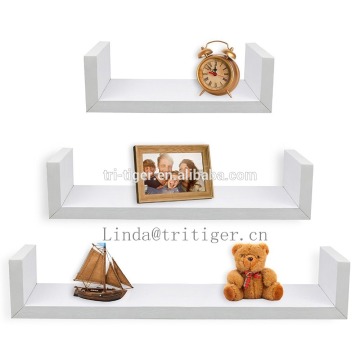 Wholesale good quality wooden wall shelf shelves