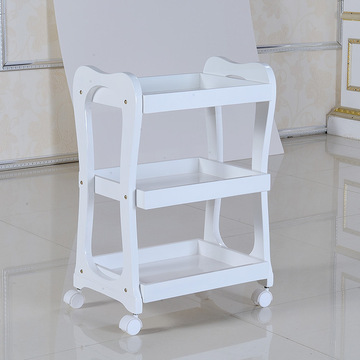 hot sell wooden trolley for salon furniture