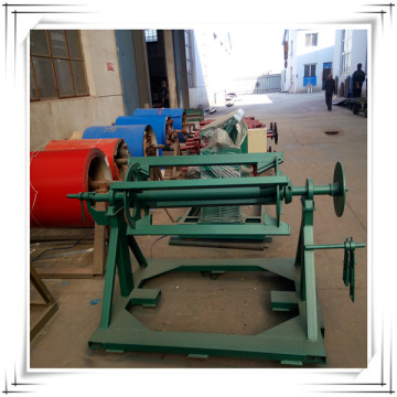 Decoiler for roll forming machine