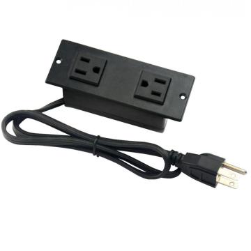 US Dual Power Outlets Unit For Furniture