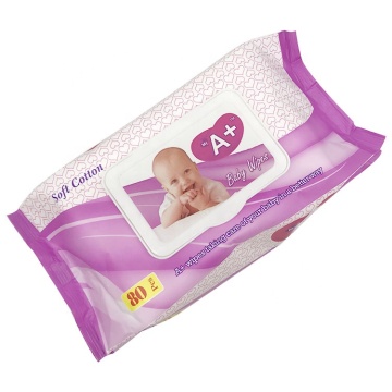 No Chemical Disposable Wet Organic Bamboo Baby Wipes