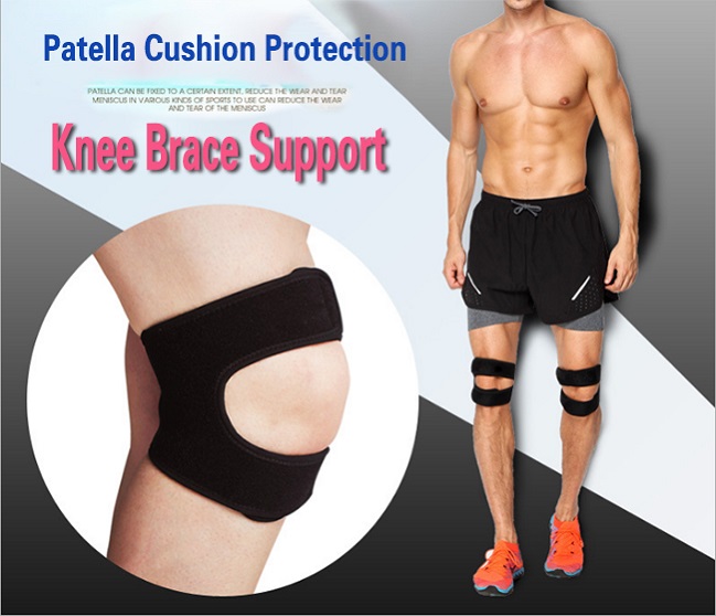 pressure alleviation patella cushion knee brace