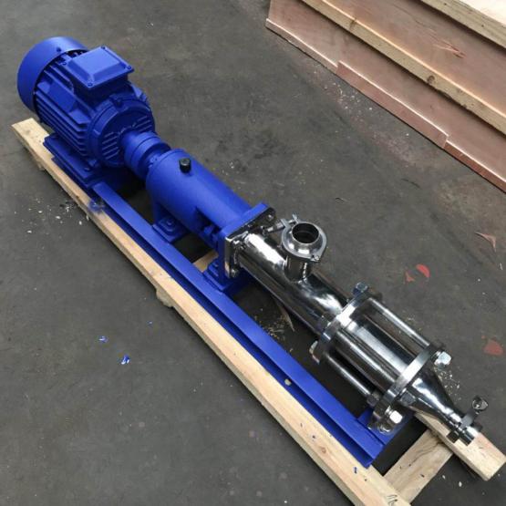 G type shaft stainless steel screw pump