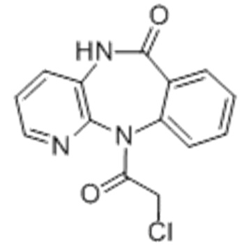 5,11-Dihydro-11-chloroacetyl-6H-pyrido[2,3-b][1,4]benzodiazepine-6-one CAS 28797-48-0