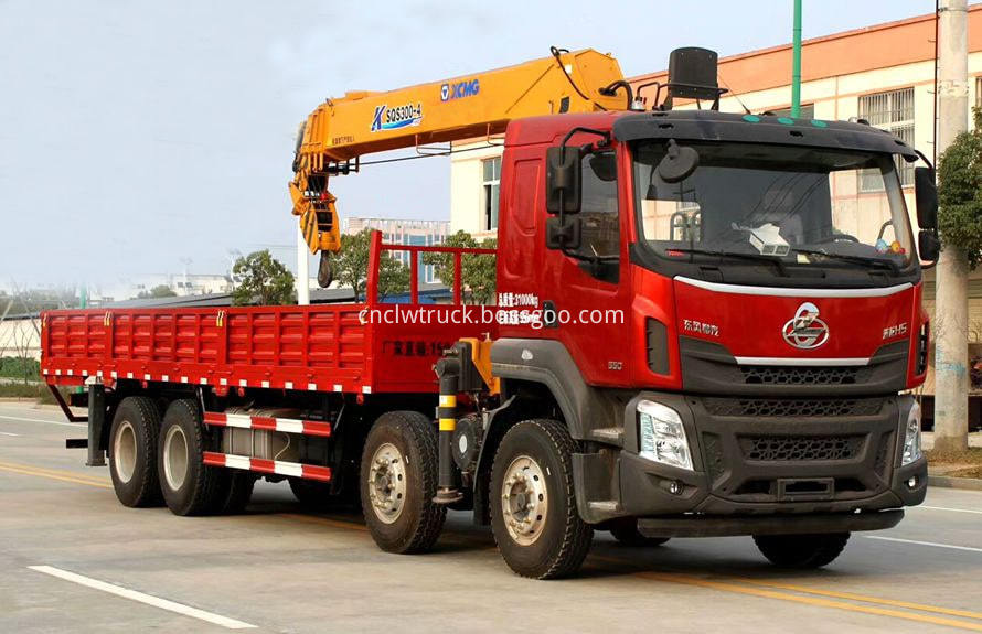 manual truck mounted crane 3