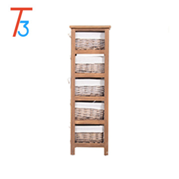 Home practical wooden tool cabinet locker to send multiple drawers