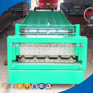 Used double layer roofing sheet roll forming machine supplier