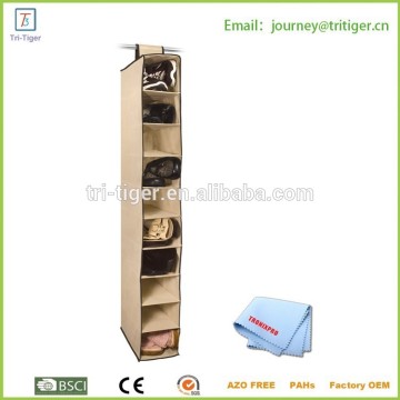 Hot selling Hanging shoe Organizer with 10 Compartments