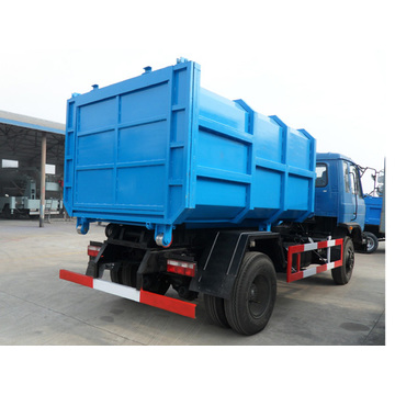Economical new Dongfeng 10cbm hook lift garbage truck