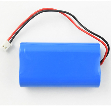 18650 rechargeable 2s1p 7.4v 2600mah li-ion battery pack