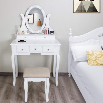 Living room furniture Mirrored Dressing Table Modern