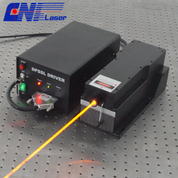 4500mw 589nm solid orange laser for collimation