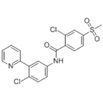 2-Chloro-N-[4-chloro-3-(2-pyridinyl)phenyl]-4-(methylsulfonyl)benzamide/Vismodegib CAS 879085-55-9