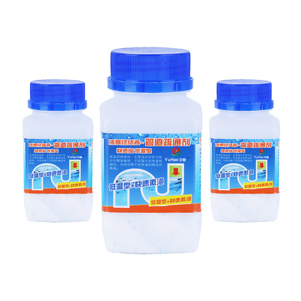 Efficient toilet pipe drainage cleaner
