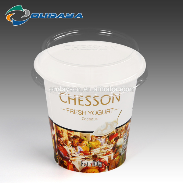 Yoghurt Cup Customized Yoghurt Container with Lid