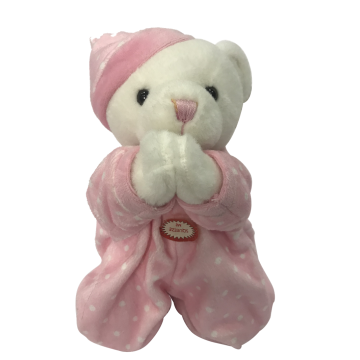 Pink Pray Bear For Baby