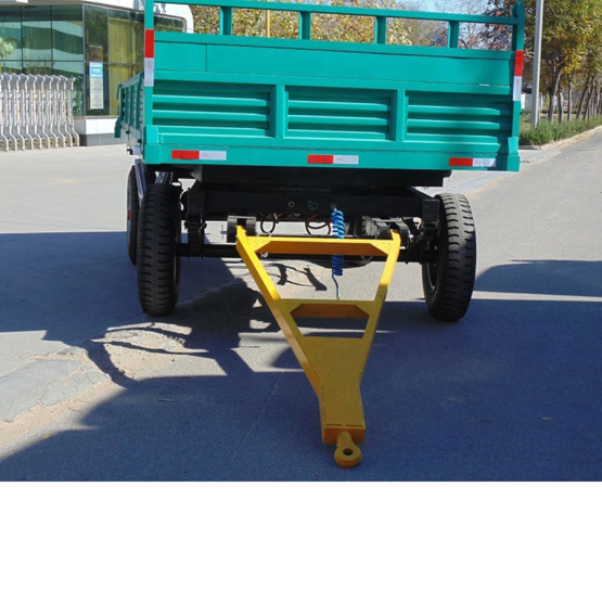 Tractor hydraulic farm tractor tipping trailers